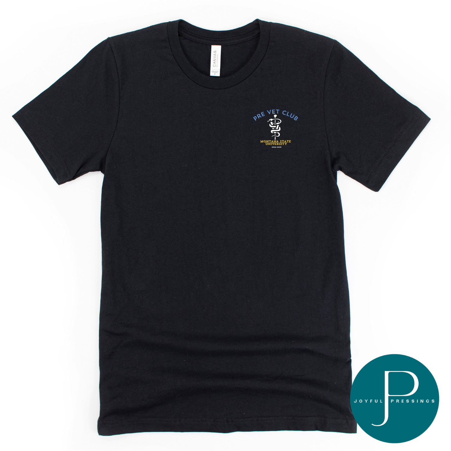 Pre Vet Club - black tee front