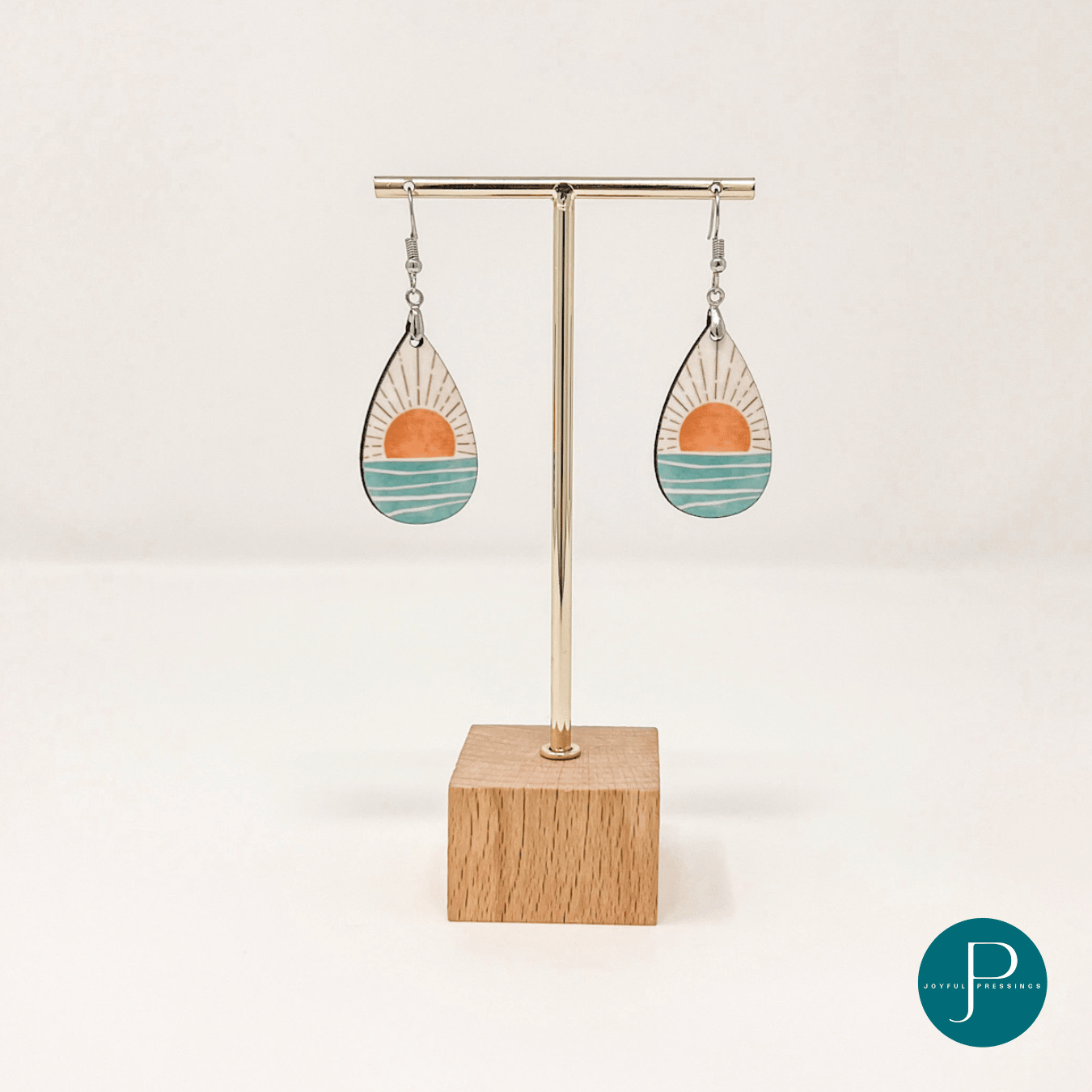 Sunrise Teardrop Earrings