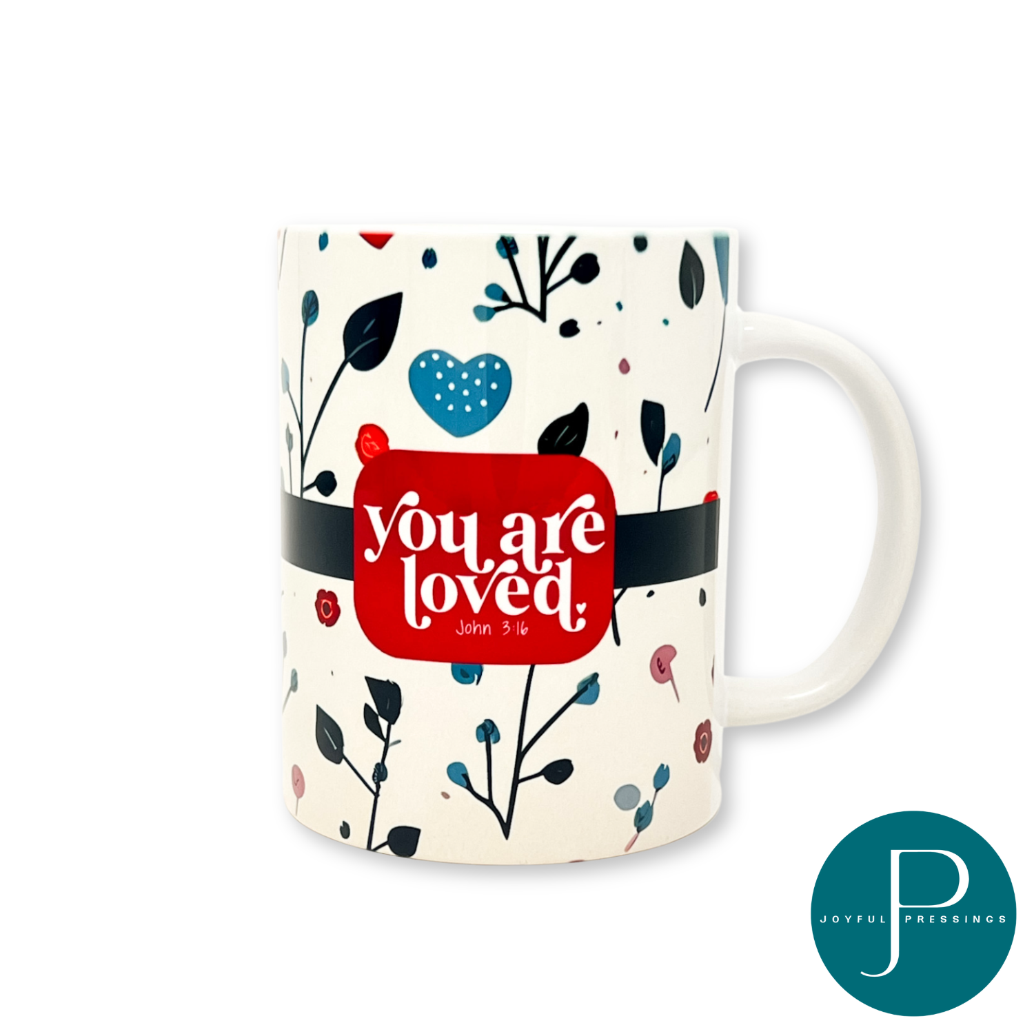 Product photo of you are loved mug